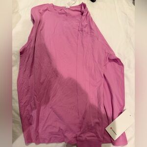 NWT lululemon Pink All Yours Long Sleeve.